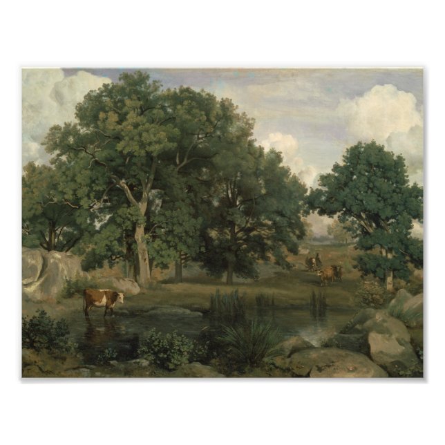 Jean-Baptiste-Camille Corot - Forest Photo Print (Front)