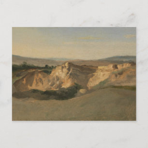 Jean-Baptiste-Camille Corot - Italian Landscape Postcard