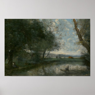 Jean-Baptiste-Camille Corot - Landscape Poster