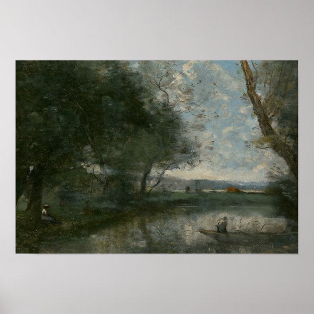 Jean-Baptiste-Camille Corot - Landscape Poster (Front)