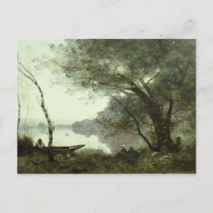 Jean-Baptiste-Camille Corot - The Boatman Postcard