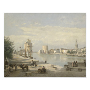 Jean-Baptiste-Camille Corot - The Harbour Photo Print