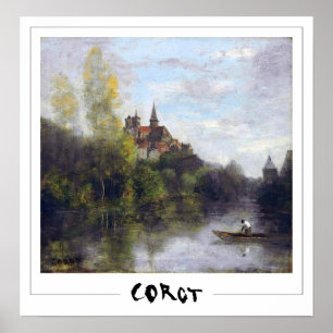 Jean-Baptiste-Camille Corot Zedign Art Poster #19-