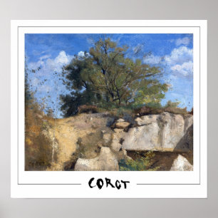 Jean-Baptiste-Camille Corot Zedign Art Poster #201