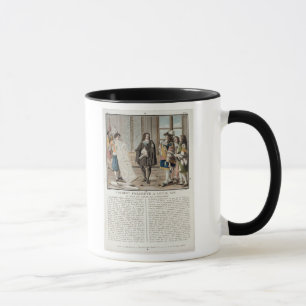 Jean Baptiste Colbert (1619-83) presents the map o Mug