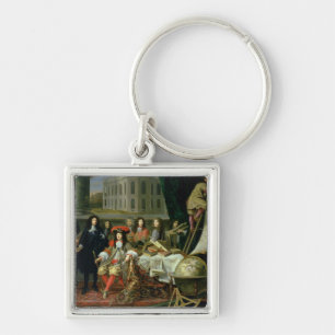 Jean-Baptiste Colbert Presenting Royal Key Ring