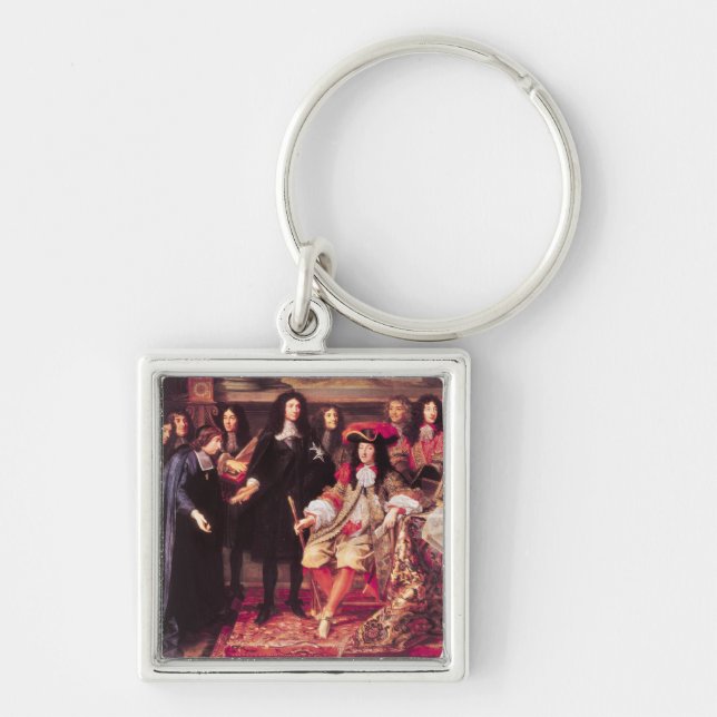 Jean-Baptiste Colbert  Presenting the Members Key Ring (Front)