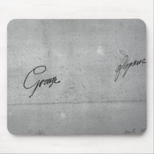 Jean-Baptiste Greuze's signature Mouse Mat