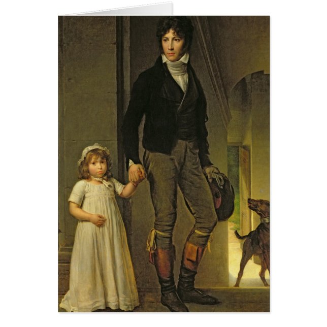 Jean-Baptiste Isabey  and his Daughter (Front)