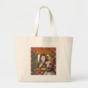 Jean Baptiste Lully bilingual Large Tote Bag