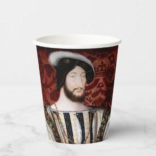 Jean Clouet - Francois I, King of France Paper Cups