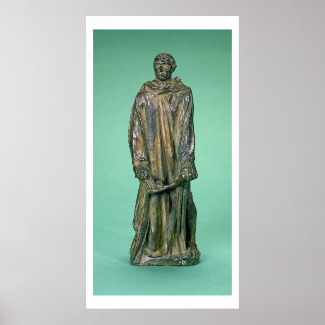 Jean d'Aire, from the Burghers of Calais (bronze) Poster (Front)