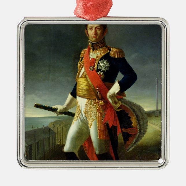 Jean-de-Dieu Soult  Duke of Dalmatia, 1856 Metal Tree Decoration (Front)