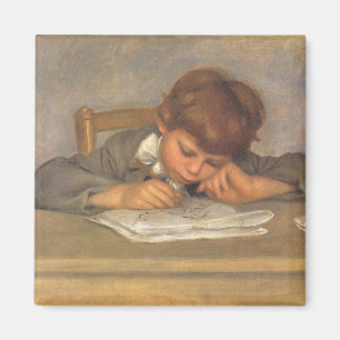 Jean Drawing by Pierre Renoir, Vintage Fine Art Magnet