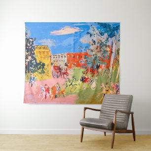 Jean Dufy Horsemen Tapestry