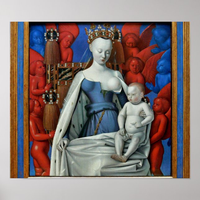 Jean Fouquet - Madonna lactans Poster (Front)