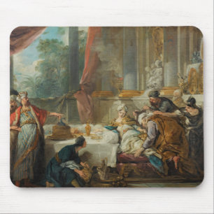 Jean-Francois de Troy - The Sentencing of Aman Mouse Mat