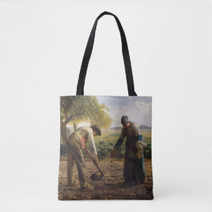 Jean-Francois Millet - Potato Planters Tote Bag