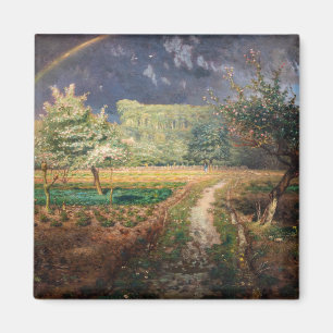 Jean-Francois Millet - Spring at Barbizon Magnet