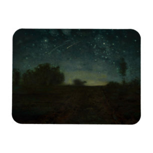 Jean-Francois Millet - Starry Night Magnet