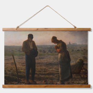 Jean-Francois Millet - The Angelus Hanging Tapestry