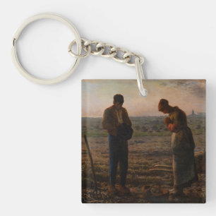 Jean-Francois Millet - The Angelus Key Ring