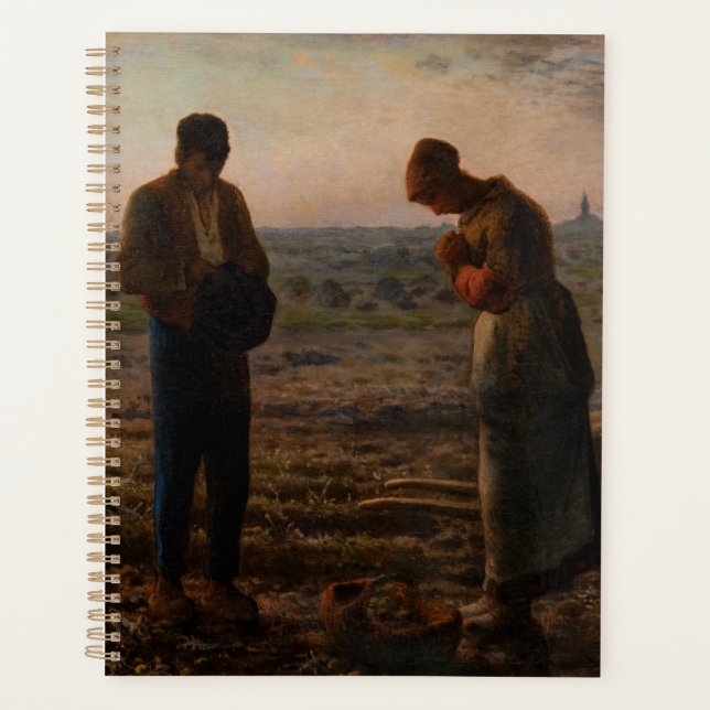 Jean-Francois Millet - The Angelus Planner (Front)