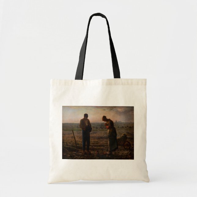 Jean-Francois Millet - The Angelus Tote Bag (Front)