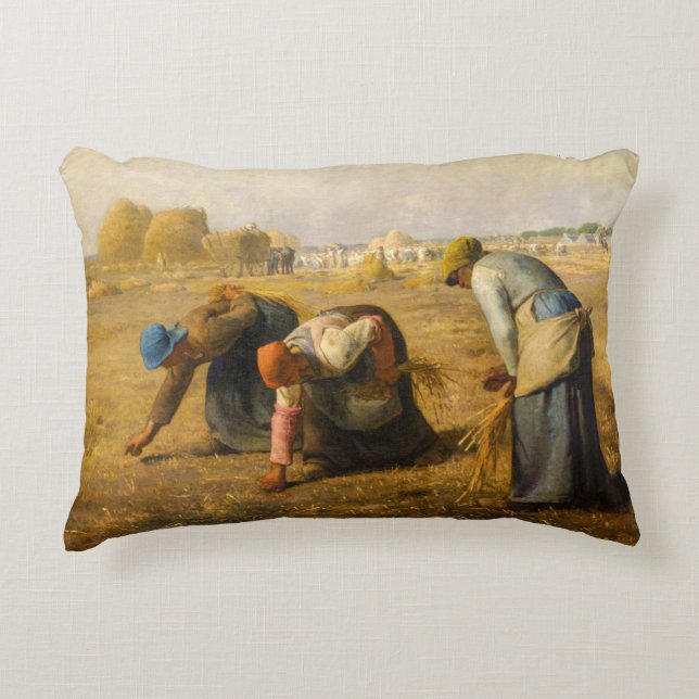 Jean-Francois Millet - The Gleaners Decorative Cushion (Front)