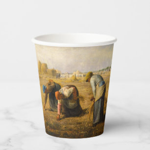 Jean-Francois Millet - The Gleaners Paper Cups