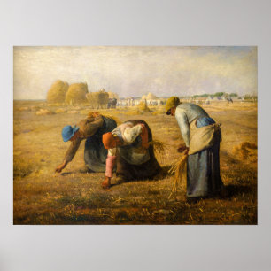 Jean-Francois Millet - The Gleaners Poster