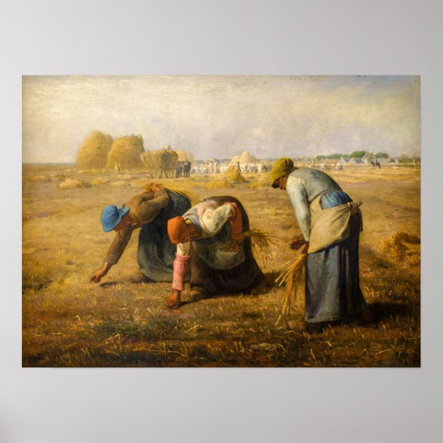 Jean-Francois Millet - The Gleaners Poster (Front)