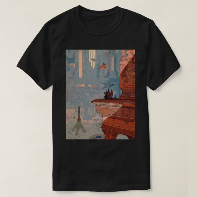 Jean Giraud (107) T-Shirt (Design Front)