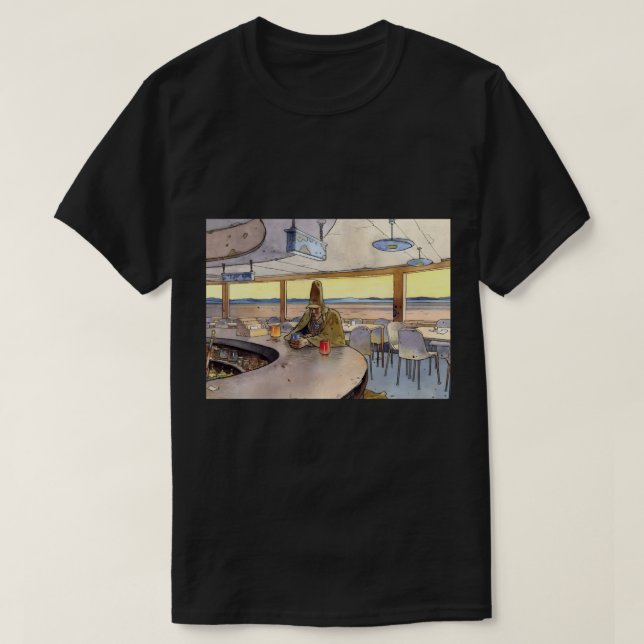 Jean Giraud Moebius (4) T-Shirt (Design Front)
