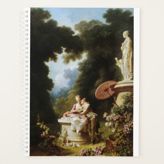 Jean-Honore Fragonard - Love Letters Planner (Front)