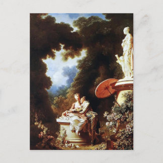 Jean-Honore Fragonard- The Confession of Love Postcard