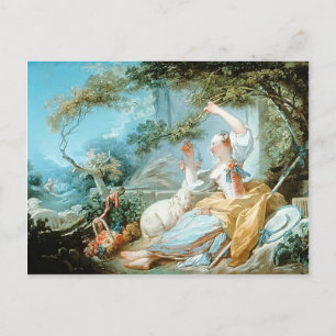 Jean-Honore Fragonard- The Shepherdess Postcard