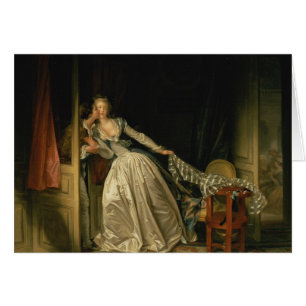 Jean-Honore Fragonard - The Stolen Kiss - Fine Art