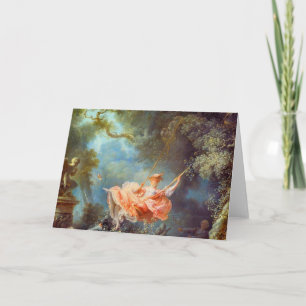 Jean Honore Fragonard The Swing Card