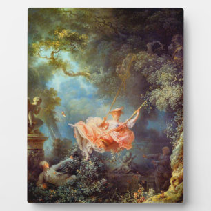 Jean Honore Fragonard The Swing Plaque