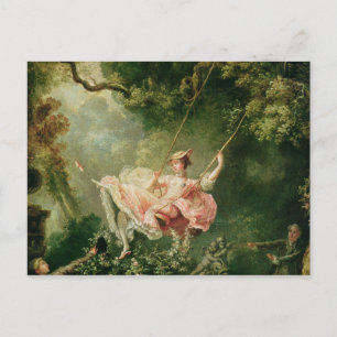 Jean-Honoré Fragonard - The Swing Postcard