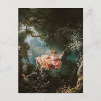 Jean-Honoré Fragonard's The Swing Postcard