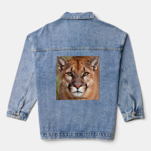 Jean Jacket Image of Florida Panther