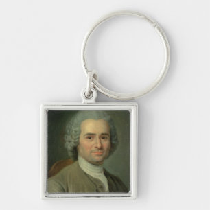 Jean-Jacques Rousseau Key Ring