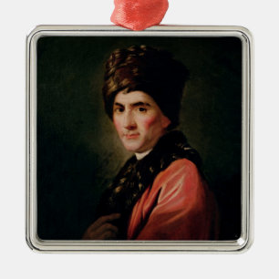 Jean Jacques Rousseau Metal Tree Decoration