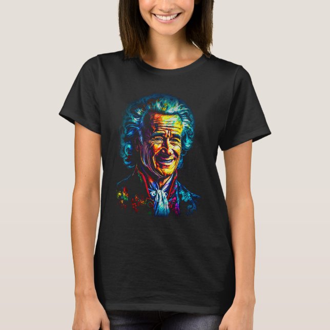 Jean Jacques Rousseau Philosopher T-Shirt (Front)