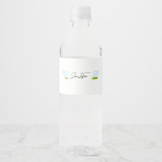Jean LaTasse Promo Water Bottle Label