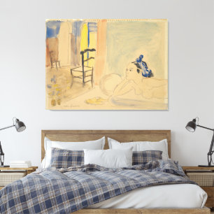 Jean Launois  Canvas Print