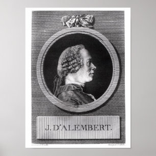 Jean le Rond d'Alembert Poster