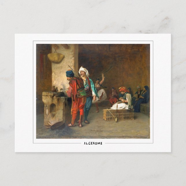 Jean-Léon Gérôme #118 - Fine Art Postcard (Front)